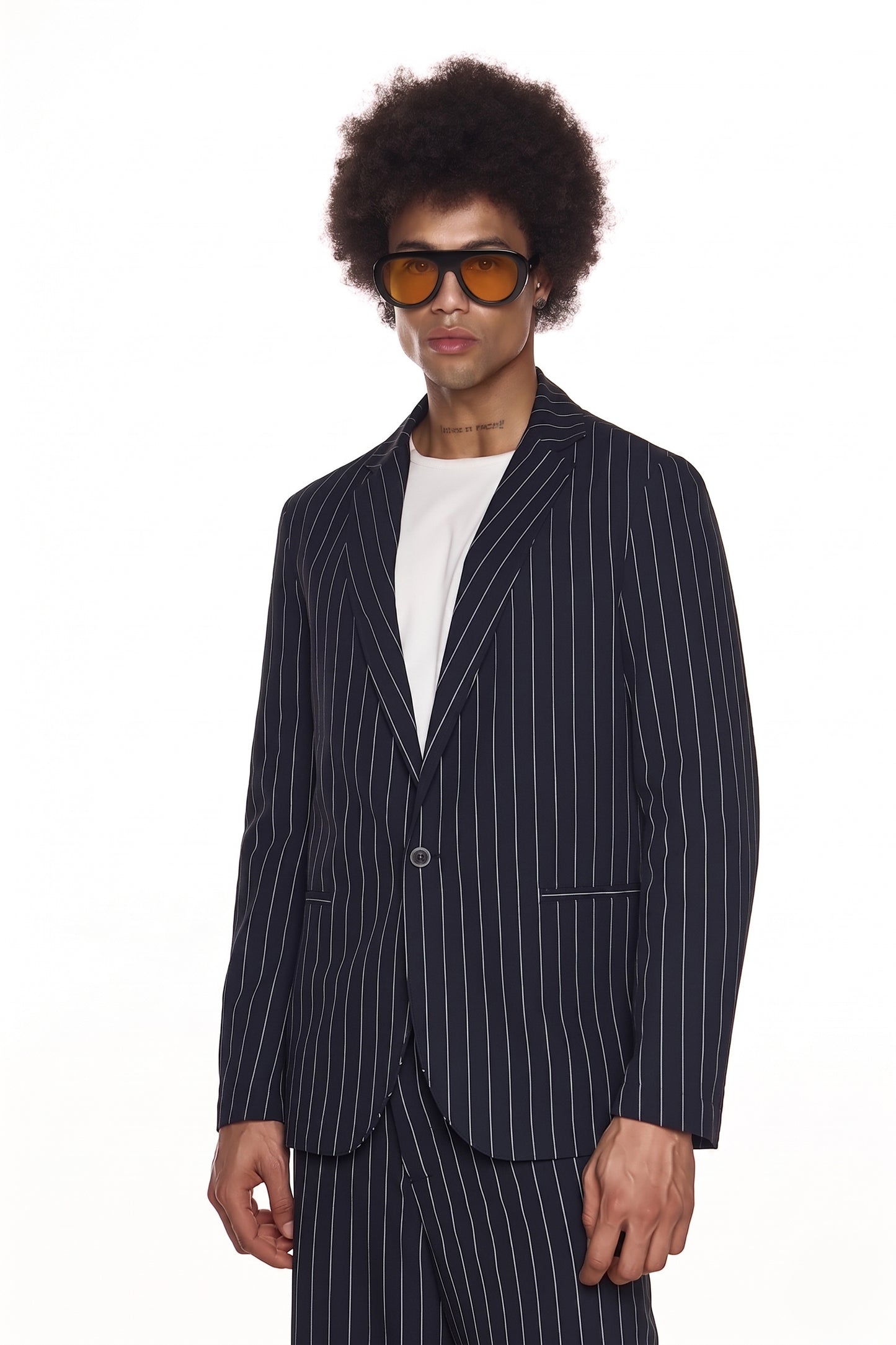 Pinstripe Tailored Blazer - HARU