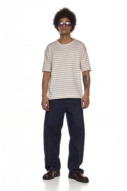 Raw Wash Wide Leg Denim - AKIRA