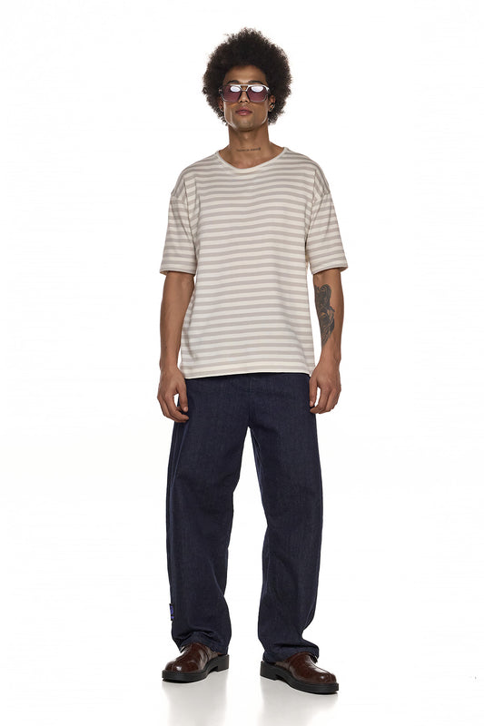 Raw Wash Wide Leg Denim - AKIRA
