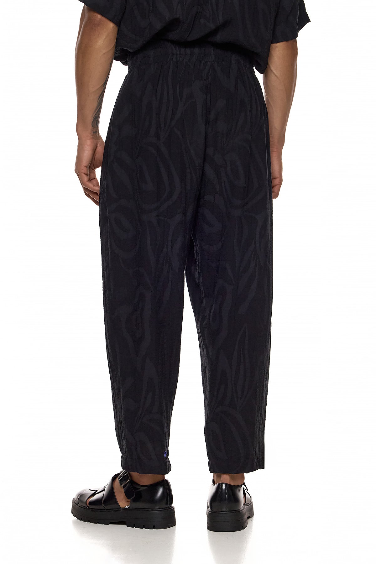 Japanese Loose Fit Textured Pant - RINDO