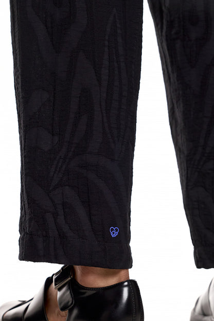 Japanese Loose Fit Textured Pant - RINDO