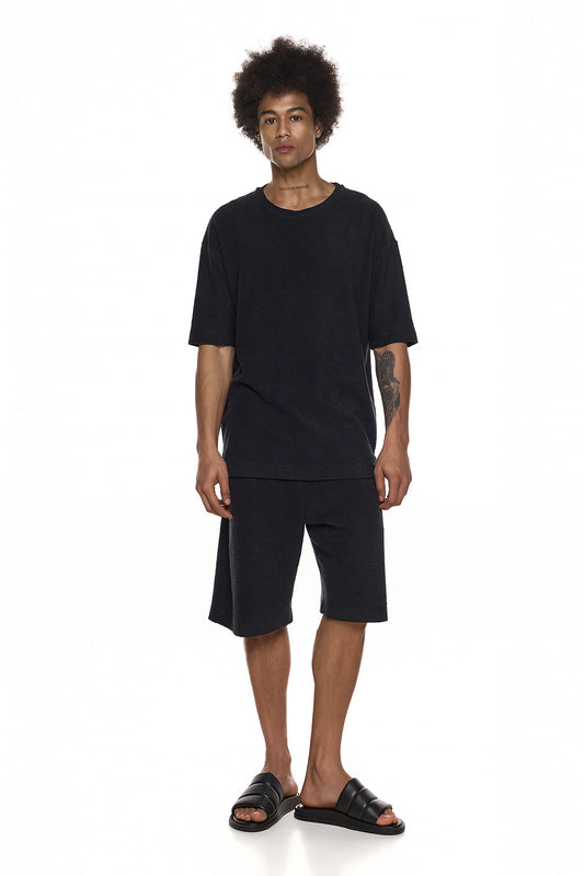 Premium Textured Cotton Short – AIKO