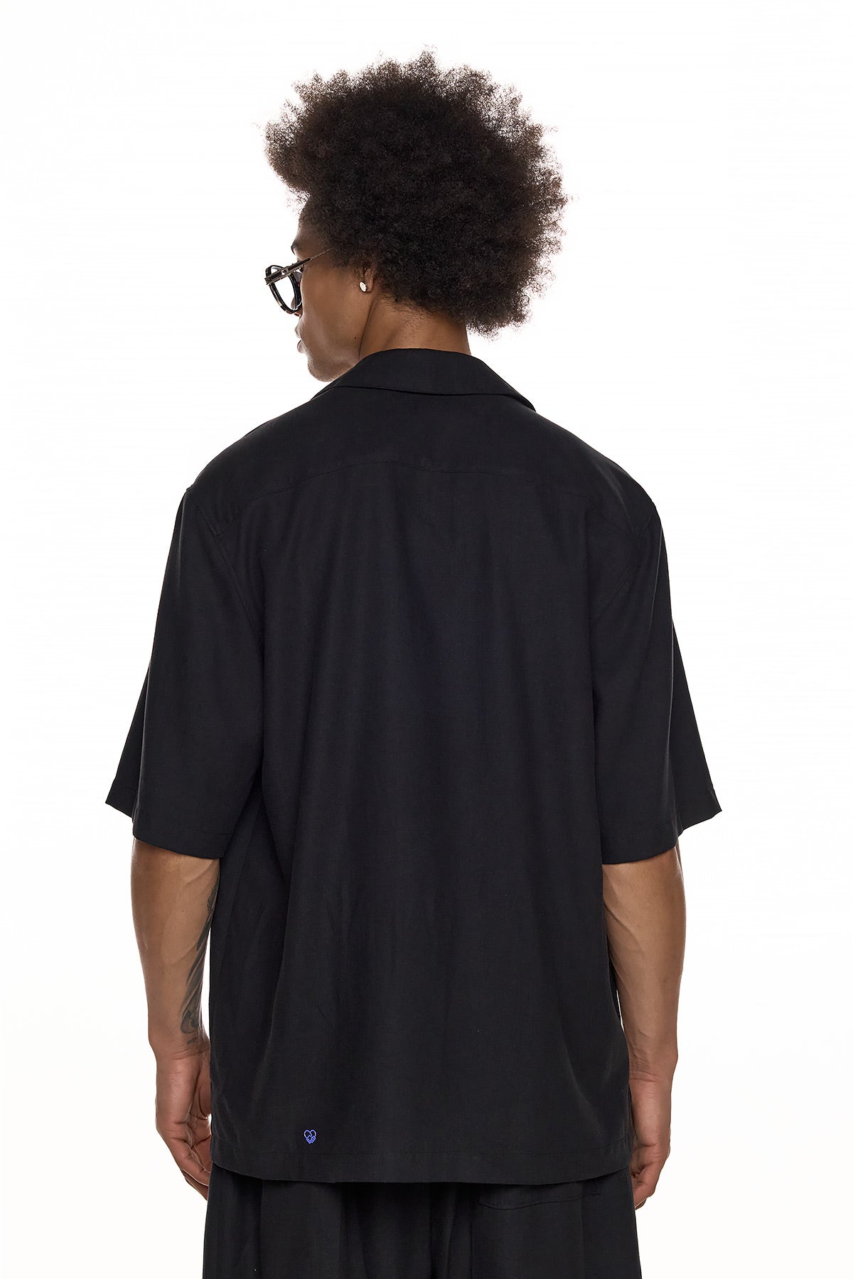 Double-Breasted Short-Sleeve Shirt – AMIDA