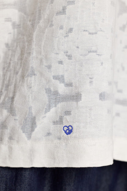 Short Sleeve Jacquard Shirt - KODO