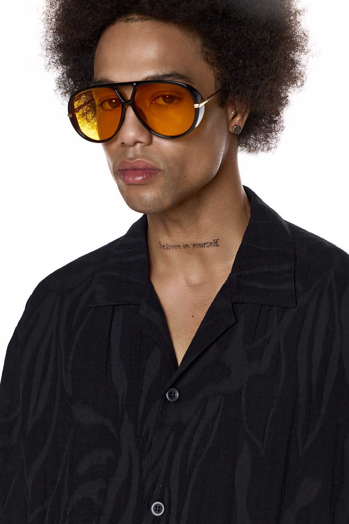 Short-Sleeve Textured Shirt – RINDO