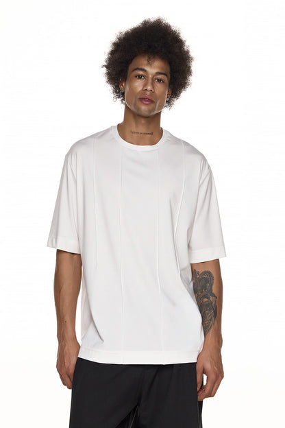 Relaxed Short-Sleeve T-Shirt - White - EIJI