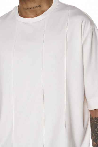 Relaxed Short-Sleeve T-Shirt - White - EIJI