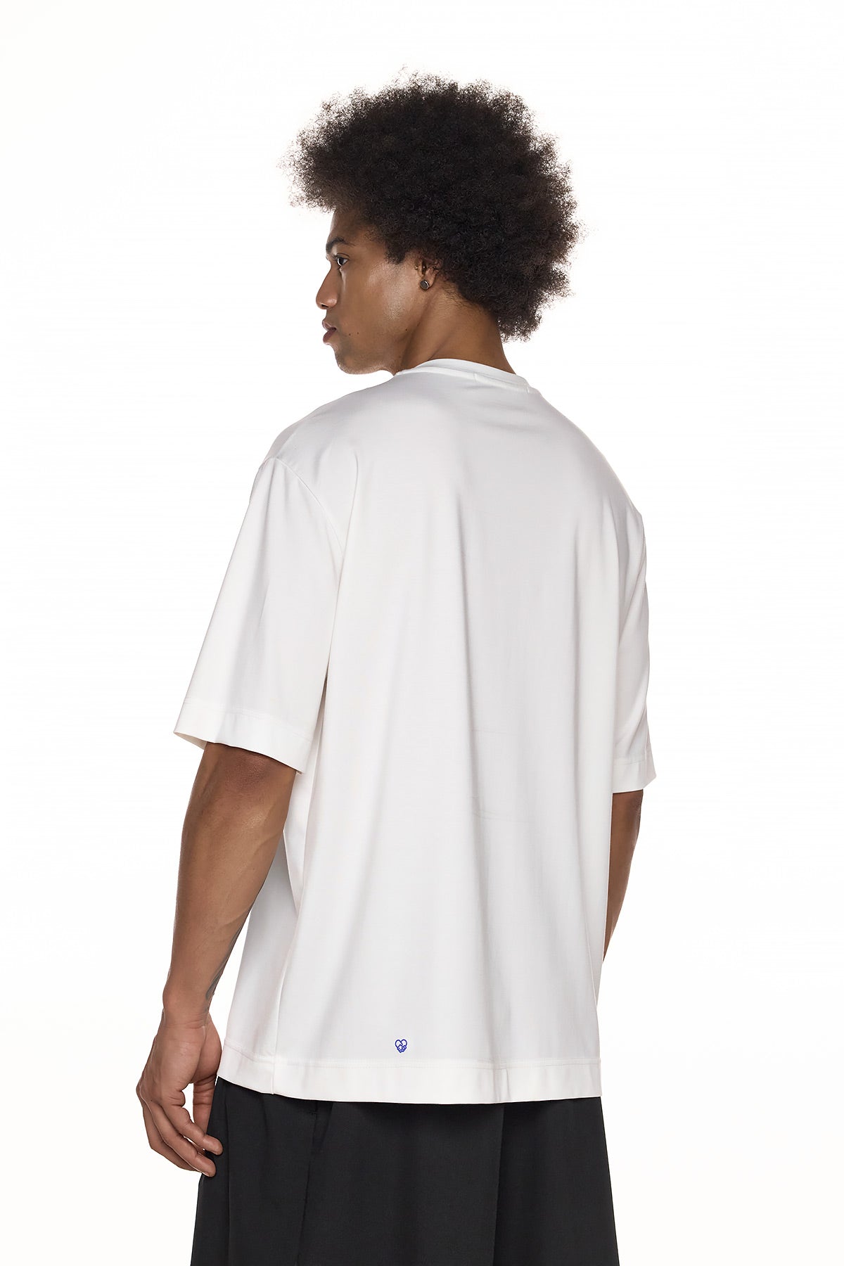 Relaxed Short-Sleeve T-Shirt - White - EIJI