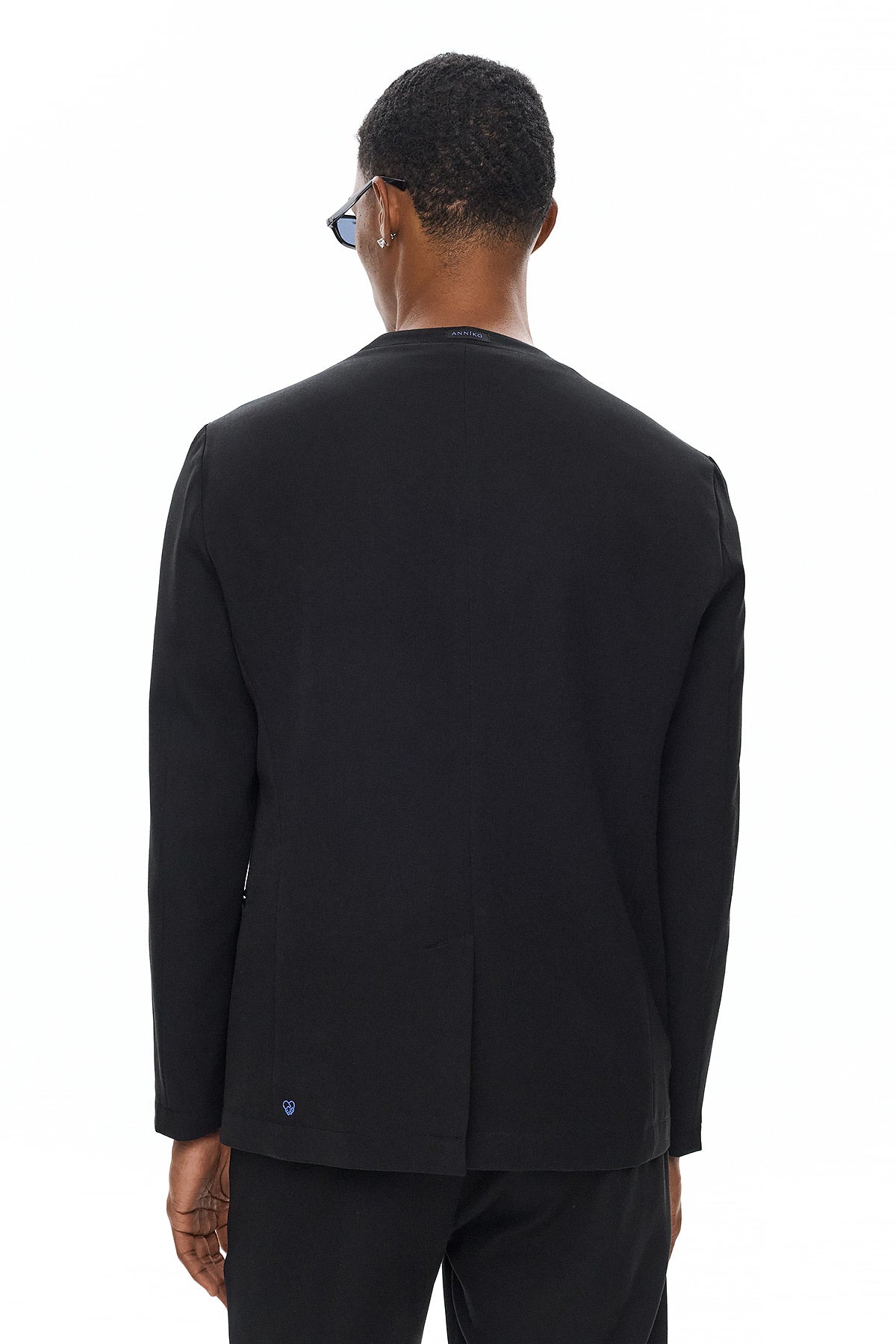 KUROHA Minimal Tailored Jacket - Black