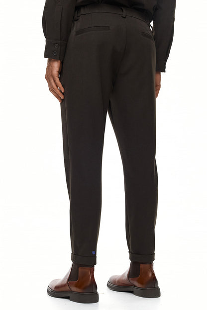 SEIJAKU Tailored Trousers – Brown