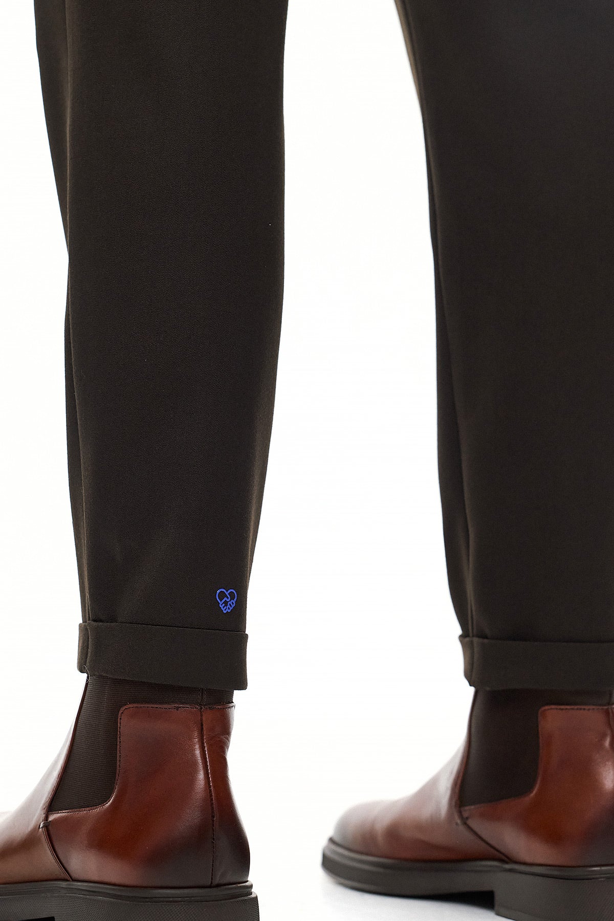 SEIJAKU Tailored Trousers – Brown