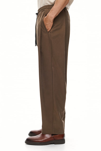 CHŌWA Relaxed Tapered Trousers – Cigar