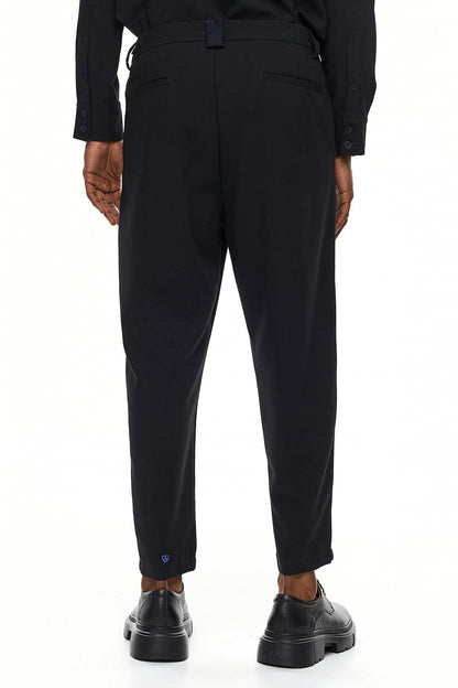 KODO Pleated Trousers – Black