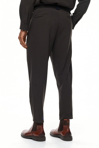 KODO Pleated Trousers – Brown