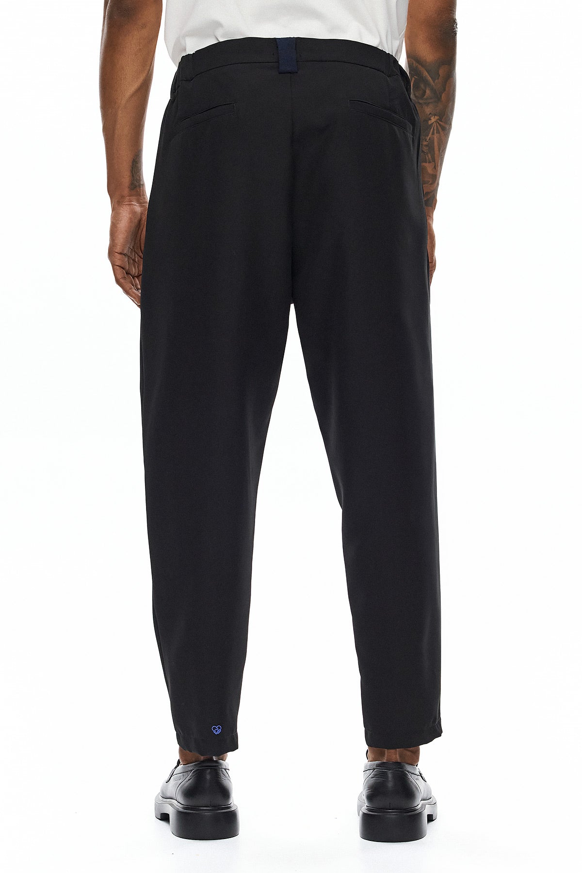 KAGE Tailored Trousers - Black - GEKKOU