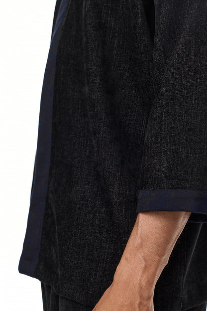 RAKU Kimono Shirt – Black