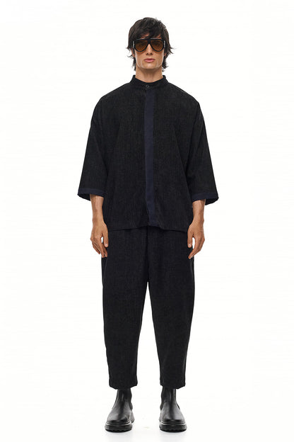 RAKU Kimono Shirt – Black
