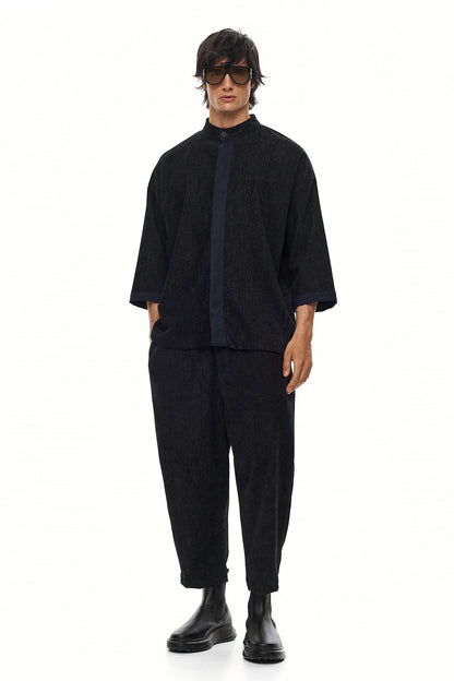 RAKU Kimono Shirt – Black